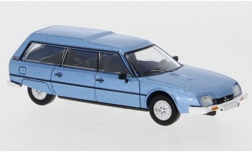 Diecast model cars Citroen CX 1/87 PCX87 Break metallic blue 1976 Citroen CX 1/87 PCX87 Break metallic blue 1976 diecast model cars
