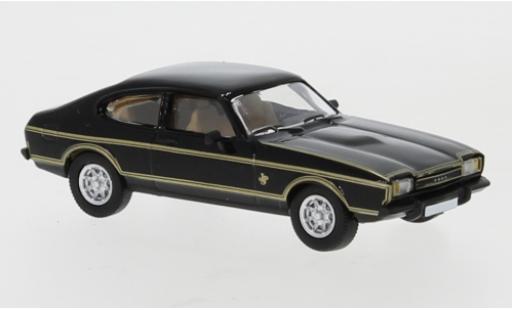 Diecast model cars Ford Capri 1/87 PCX87 MK II black/Dekor 1974 Ford Capri 1/87 PCX87 MK II black/Dekor 1974 diecast model cars