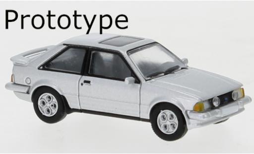 Diecast model cars Ford Escort 1/87 PCX87 MK III XR3 grey 1981 Ford Escort 1/87 PCX87 MK III XR3 grey 1981 diecast model cars