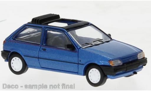 Ford Fiesta 1/87 PCX87 MK III Calypso metallise blau 1989 1:87 diecast model cars