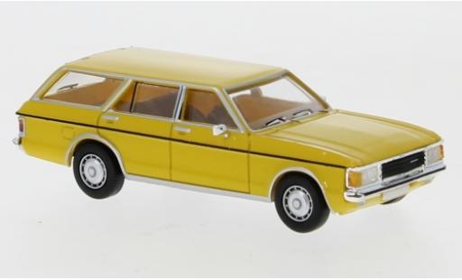 Diecast model cars Ford Granada 1/87 PCX87 MK I Turnier yellow 1974 Ford Granada 1/87 PCX87 MK I Turnier yellow 1974 diecast model cars