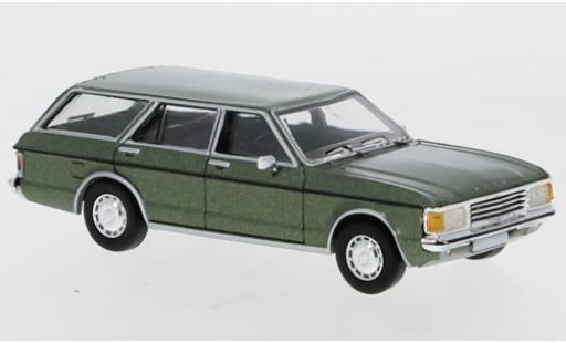 Diecast model cars Ford Granada 1/87 PCX87 MK I Turnier metallic green 1974 Ford Granada 1/87 PCX87 MK I Turnier metallic green 1974 diecast model cars