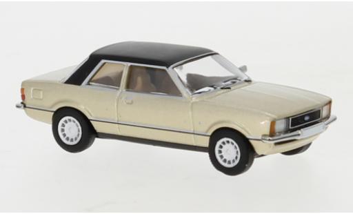 Diecast model cars Ford Taunus 1/87 PCX87 TC2 metallic beige/matt-black 1976 Ford Taunus 1/87 PCX87 TC2 metallic beige/matt-black 1976 diecast model cars