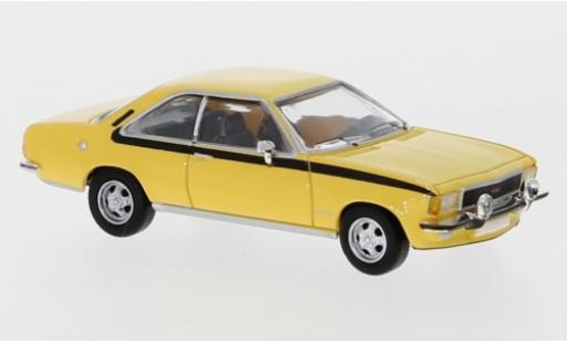 Diecast model cars Opel Commodore 1/87 PCX87 B Coupe yellow 1972 Opel Commodore 1/87 PCX87 B Coupe yellow 1972 diecast model cars