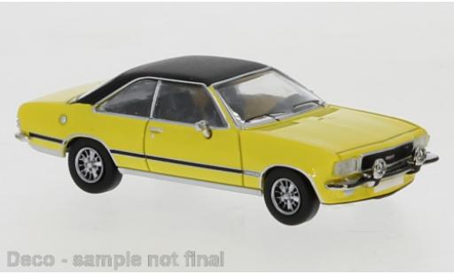 Diecast model cars Opel Commodore 1/87 PCX87 B Coupe yellow/matt-black 1972 Opel Commodore 1/87 PCX87 B Coupe yellow/matt-black 1972 diecast model cars