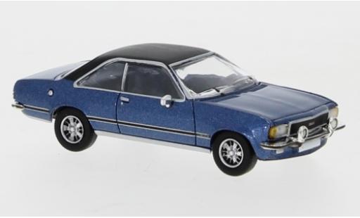 Diecast model cars Opel Commodore 1/87 PCX87 B Coupe metallic blue/matt-black 1972 Opel Commodore 1/87 PCX87 B Coupe metallic blue/matt-black 1972 diecast model cars