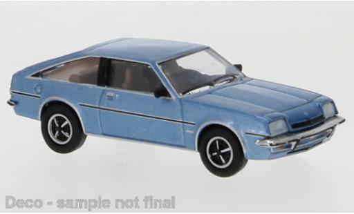 Opel Manta 1/87 PCX87 B CC metallic blue 1978 diecast model cars