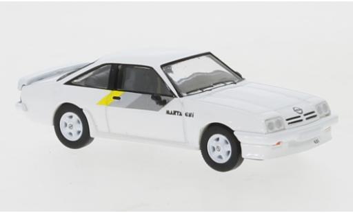 Diecast model cars Opel Manta 1/87 PCX87 B GSI white 1984 Opel Manta 1/87 PCX87 B GSI white 1984 diecast model cars