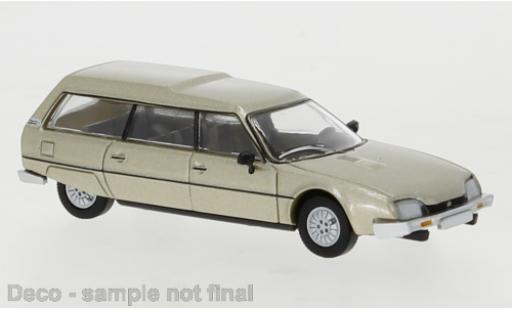 Diecast model cars Citroen CX 1/87 PCX87 Break metallise beige 1976 Citroen CX 1/87 PCX87 Break metallise beige 1976 diecast model cars