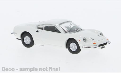 Ferrari Dino 1/87 PCX87 246 GT white 1969 diecast model cars