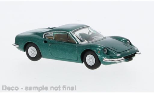 Ferrari Dino 1/87 PCX87 246 GT metallise green 1969 diecast model cars