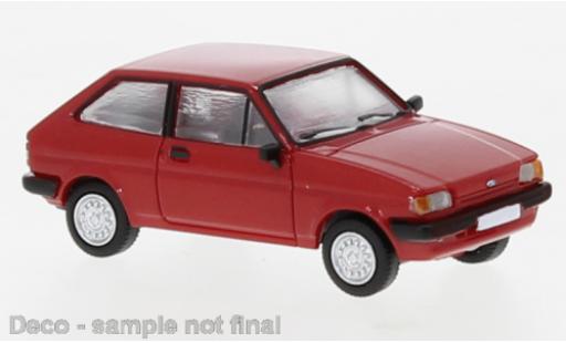 Diecast model cars Ford Fiesta 1/87 PCX87 MK II red 1985 Ford Fiesta 1/87 PCX87 MK II red 1985 diecast model cars