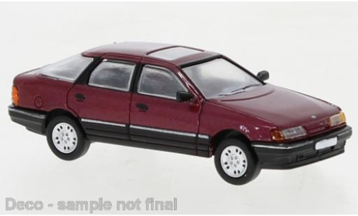 Ford Scorpio 1/87 PCX87 metallise red foncé 1985 diecast model cars