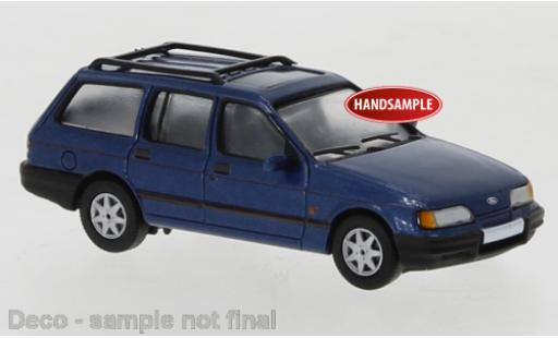 Diecast model cars Ford Sierra 1/87 PCX87 Turnier metallise blue foncé 1987 Ford Sierra 1/87 PCX87 Turnier metallise blue foncé 1987 diecast model cars