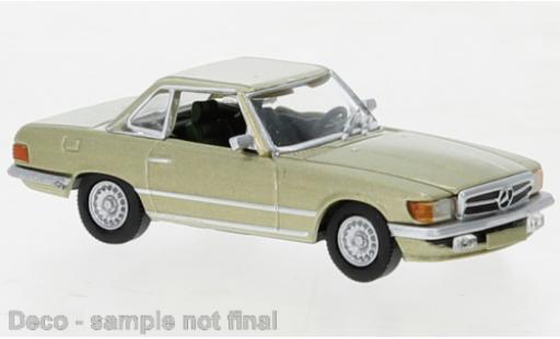 Diecast model cars Mercedes Classe SL 1/87 PCX87 SL (R107) metallise la chaux 1971 Mercedes Classe SL 1/87 PCX87 SL (R107) metallise la chaux 1971 diecast model cars