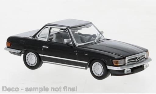 Diecast model cars Mercedes Classe SL 1/87 PCX87 SL (R107) metallise black 1985 Mercedes Classe SL 1/87 PCX87 SL (R107) metallise black 1985 diecast model cars