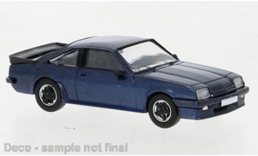 Opel Manta 1/87 PCX87 B GSI metallise blue foncé 1984 diecast model cars