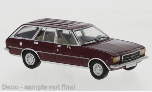 Diecast model cars Opel Rekord 1/87 PCX87 D Caravan red 1972 Opel Rekord 1/87 PCX87 D Caravan red 1972 diecast model cars