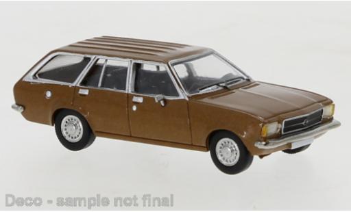 Diecast model cars Opel Rekord 1/87 PCX87 D Caravan metallise brown 1972 Opel Rekord 1/87 PCX87 D Caravan metallise brown 1972 diecast model cars