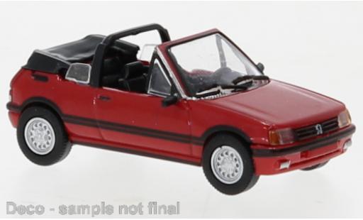 Diecast model cars Peugeot 205 1/87 PCX87 cabriolet red 1986 Peugeot 205 1/87 PCX87 cabriolet red 1986 diecast model cars