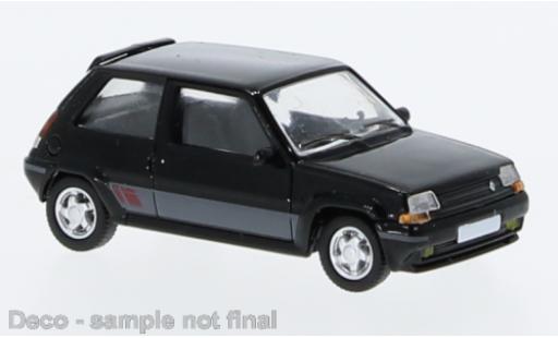 Diecast model cars Renault 5 1/87 PCX87 GT Turbo black 1987 Renault 5 1/87 PCX87 GT Turbo black 1987 diecast model cars