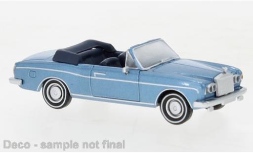 Diecast model cars Rolls Royce Corniche 1/87 PCX87 metallise blue 1971 Rolls Royce Corniche 1/87 PCX87 metallise blue 1971 diecast model cars