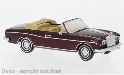Diecast model cars Rolls Royce Corniche 1/87 PCX87 metallise red foncé 1971 Rolls Royce Corniche 1/87 PCX87 metallise red foncé 1971 diecast model cars