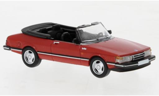 Diecast model cars Saab 900 1/87 PCX87 cabriolet red 1986 Saab 900 1/87 PCX87 cabriolet red 1986 diecast model cars
