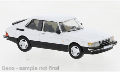 Saab 900 1/87 PCX87 Turbo white 1986 diecast model cars