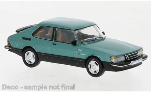 Saab 900 1/87 PCX87 Turbo metallise green 1986 diecast model cars