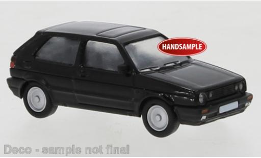 Diecast model cars Volkswagen Golf 1/87 PCX87 II GTI metallise black 1990 Volkswagen Golf 1/87 PCX87 II GTI metallise black 1990 diecast model cars