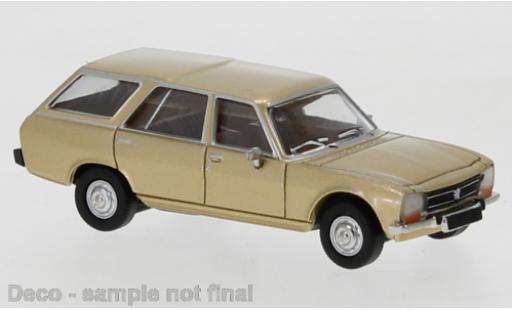 Diecast model cars Peugeot 504 1/87 PCX87 Break gold 1978 Peugeot 504 1/87 PCX87 Break gold 1978 diecast model cars