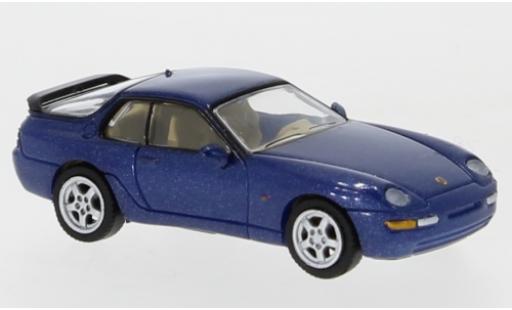 Diecast model cars Porsche 968 1/87 PCX87 metallic blue 1991 Porsche 968 1/87 PCX87 metallic blue 1991 diecast model cars