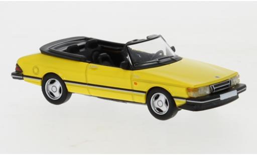 Diecast model cars Saab 900 1/87 PCX87 Cabriolet yellow 1986 Saab 900 1/87 PCX87 Cabriolet yellow 1986 diecast model cars