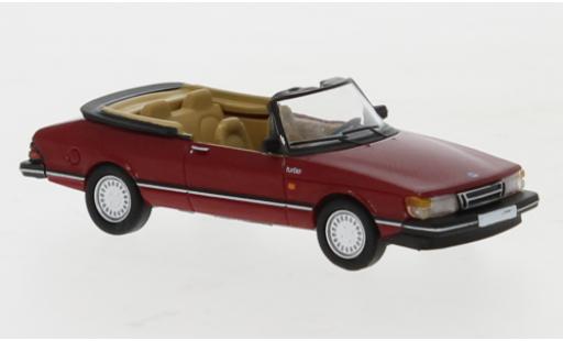 Diecast model cars Saab 900 1/87 PCX87 Cabriolet red 1986 Saab 900 1/87 PCX87 Cabriolet red 1986 diecast model cars