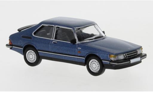 Saab 900 1/87 PCX87 Turbo metallic blue 1986 diecast model cars