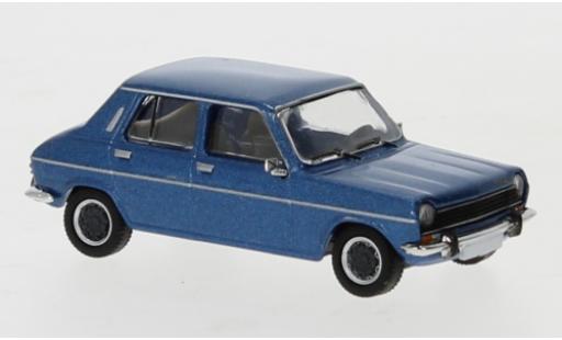 Simca 1100 1/87 PCX87 metallic blue 1975 diecast model cars