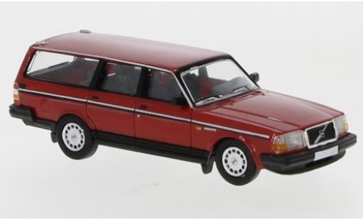 Diecast model cars Volvo 240 1/87 PCX87 GL Kombi red 1989 Volvo 240 1/87 PCX87 GL Kombi red 1989 diecast model cars