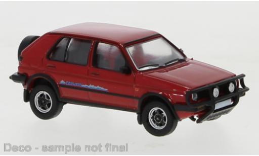 Diecast model cars Volkswagen Golf 1/87 PCX87 II Country red 1990 Volkswagen Golf 1/87 PCX87 II Country red 1990 diecast model cars