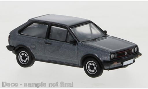 Volkswagen Polo 1/87 PCX87 II Coupe metallic grey 1985 diecast model cars
