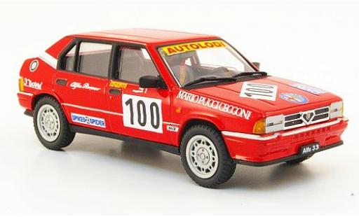 Diecast model cars Alfa Romeo 33 1/43 PEGO No.100 1991 Alfa Romeo 33 1/43 PEGO No.100 1991 diecast model cars