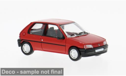 Peugeot 106 1/87 PCX87 rot 1991 1:87 diecast model cars