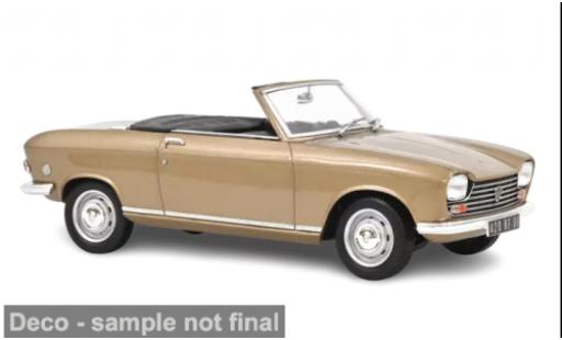 Peugeot 204 1/18 Norev Cabriolet beige 1967 1:18 diecast model cars