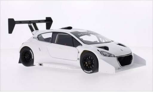 Peugeot 208 T16 1/18 Autoart matt-black Pikes Peak 2013 diecast model cars