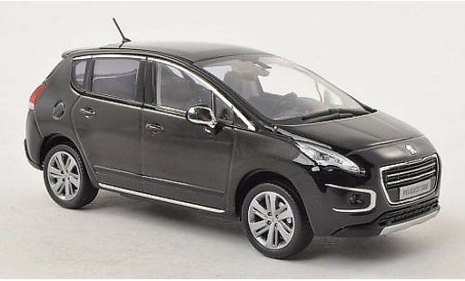 Peugeot 3008 Base 1/43 Norev black 2013 diecast model cars