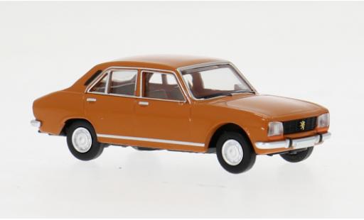Peugeot 504 1/87 Brekina orange 1968 1:87 diecast model cars