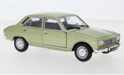 Diecast model cars Peugeot 504 1/24 Welly grün 1:24 Peugeot 504 1/24 Welly grün 1:24 diecast model cars