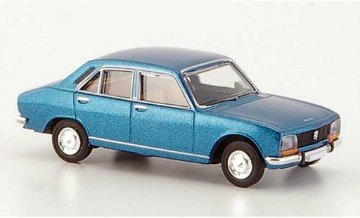 Peugeot 504 Berline 1/87 Brekina Saloon blue Limousine diecast model cars