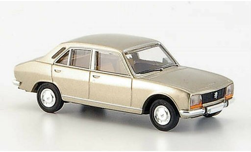 Peugeot 504 Berline 1/87 Brekina Saloon brown Limousine diecast model cars