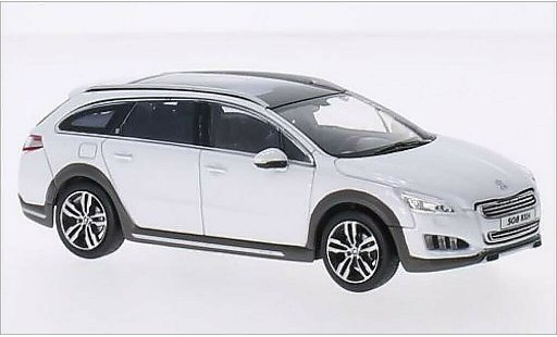 Peugeot 508 RXH 1/43 Norev metallic white 2012 diecast model cars